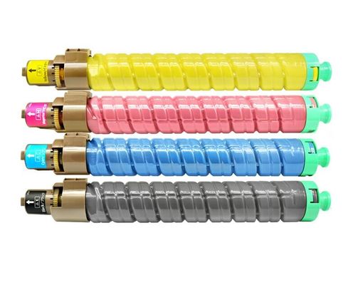 Cartucho de toner Ricoh projetado para impressoras SPC810 811, oferecendo capacidade total de toner e chip com matérias-primas de grau AAA