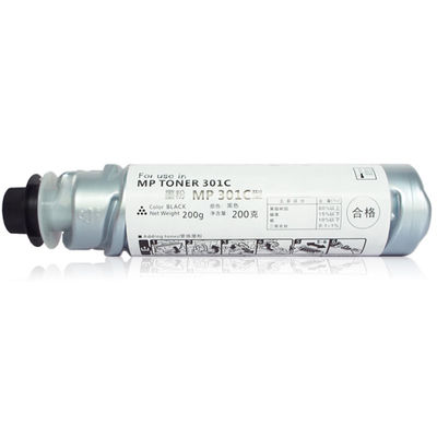 Cartucho de tonificador Ricoh Compativel Modelo MP301 Preto Cor 8K Rendimento da página Certificado ISO SGS Adequado para a impressora Ricoh Aficio MP301