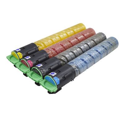 Cartucho de tonificador Ricoh adequado para impressoras MPC2050 2550 que oferecem opções de cores preto Ciano Magenta Amarelo Alta capacidade