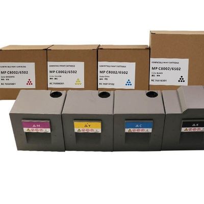 Cartucho de tonificador Ricoh para impressora Ricoh MPC8002/6502 com 100% de testes pré-envio