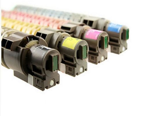 Cartucho de toner Ricoh projetado para impressoras SPC810 811, oferecendo capacidade total de toner e chip com matérias-primas de grau AAA