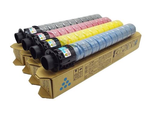 Cartucho de Toner Ricoh para série Aficio MPC4503 MPC5503 MPC6003 cores preto ciano amarelo magenta e 18 meses incluídos