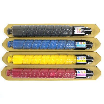 Cartucho de toner Ricoh compatível com impressoras Ricoh MP C4501 5501, oferecendo rendimento de páginas e matéria-prima de Grau AAA