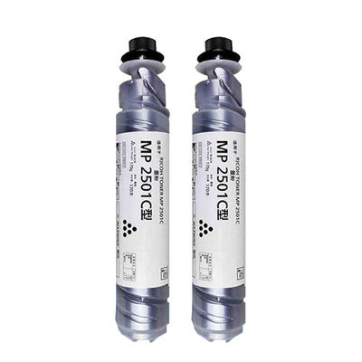 Disponível pedido de amostra para teste do cartucho de toner preto Ricoh MP2501C para MP2014 MP2001 MP2501 copiador