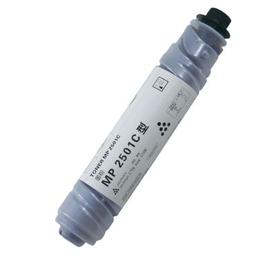 Disponível pedido de amostra para teste do cartucho de toner preto Ricoh MP2501C para MP2014 MP2001 MP2501 copiador