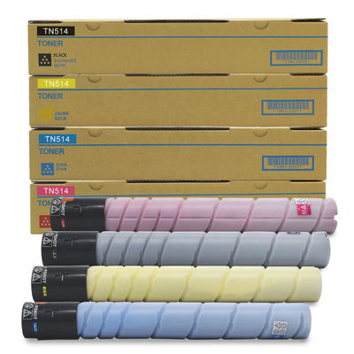 Minolta Toner Cartridges para Konica Minolta Bizhub C458 558 658 Copista Oferecendo cores preto Ciano Amarelo Magenta e 100% testado