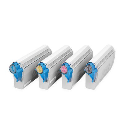 Cartucho de Toner OKI Profissional para impressora OKIDATA C710 compatível com os modelos OEM 43866108 7 6 e 5 em várias cores