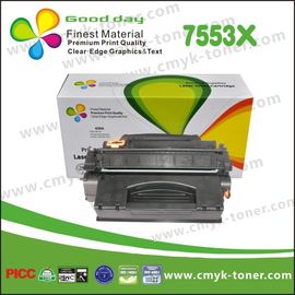 Cartucho de tonalizador profissional do preto Q7553X de  com embalagem da microplaqueta/sim do volume