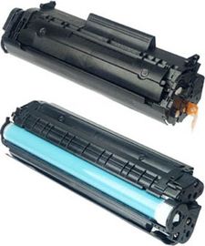 Cartucho Toner Impressora Laser preto Q2612A compatível com HP