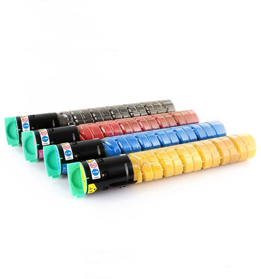 Cartucho de tonificador Ricoh adequado para impressoras MPC2050 2550 que oferecem opções de cores preto Ciano Magenta Amarelo Alta capacidade