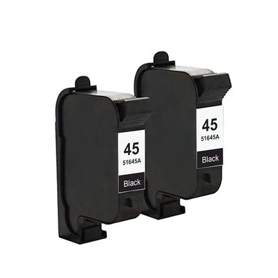 Para HP 45 51645A MSDS Cartucho de impressora a jato de tinta para traçador de solvente